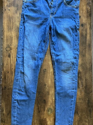 Pull&Bear Skinny Jeans EUR 40, mid-blue