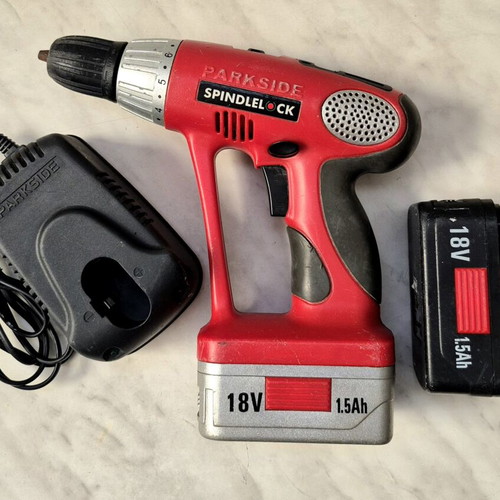 Parkside 18V cordless drill for repair or spare parts