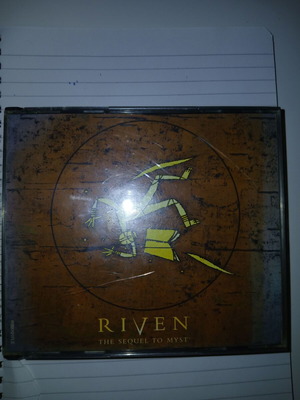 Riven The Sequel To Myst CD used with manual, broken case