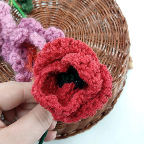 Handmade crochet flowers made to order, decorative