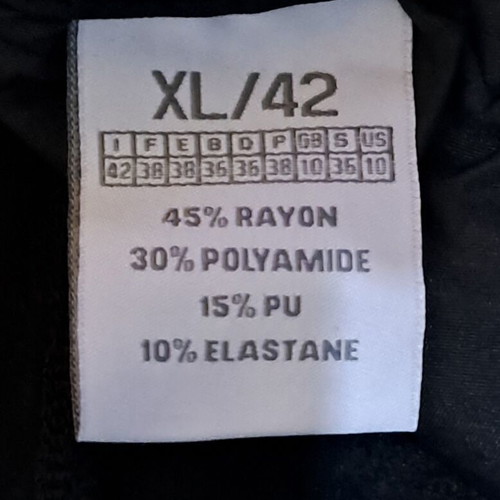 Push Up Denim Women's Pants black XL new