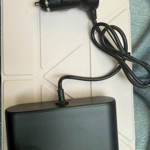 Car Cigarette Lighter Adapter with 3 Sockets and 2 USB Ports new