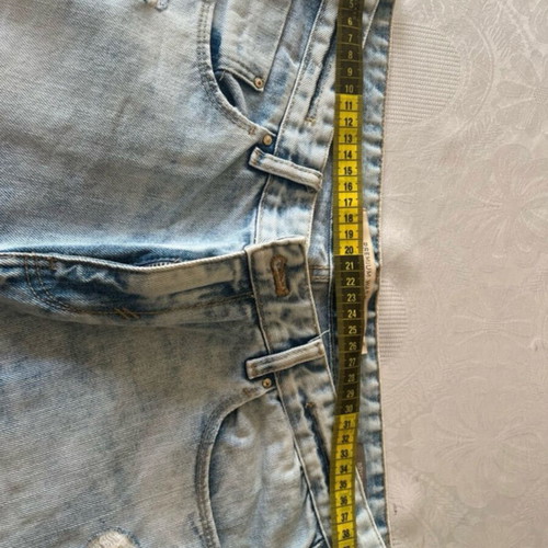 Zara Jean light color with knee rips, like new