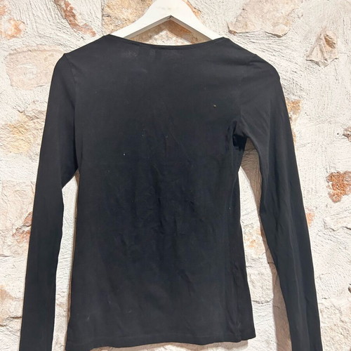 H&M basic shirt size 6 like new, black