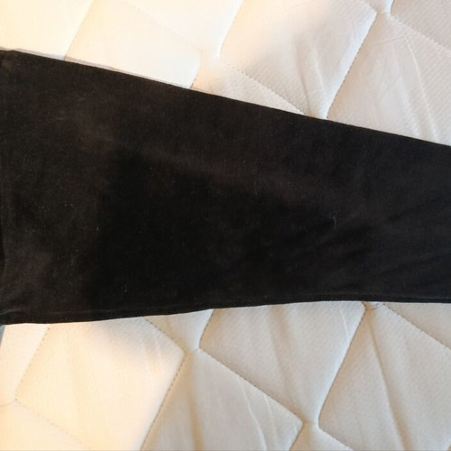 Celestino black velvet blouse hoodie L–XL