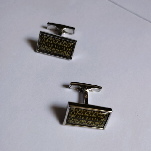 Ted Baker cufflinks like new, silver