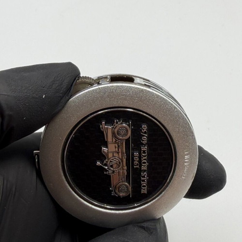 Vintage Crown LUI Gas Lighter used, Classic Cars design