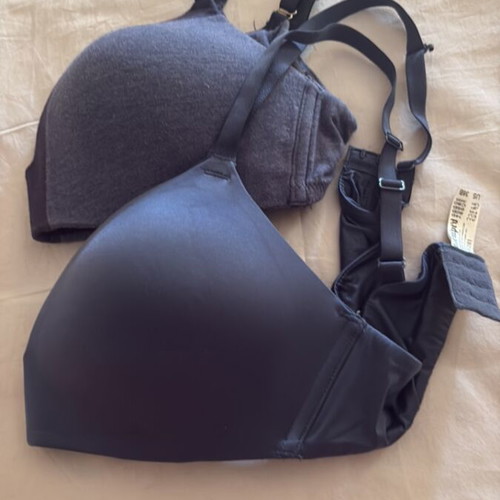 Satin Blue Bra Size 36B/80B Like New