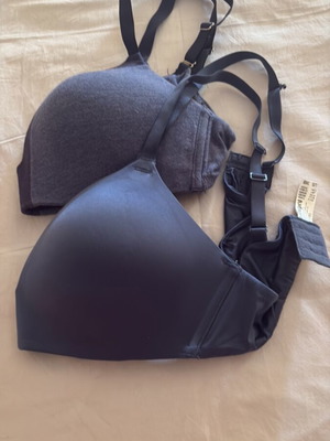 Satin Blue Bra Size 36B/80B Like New