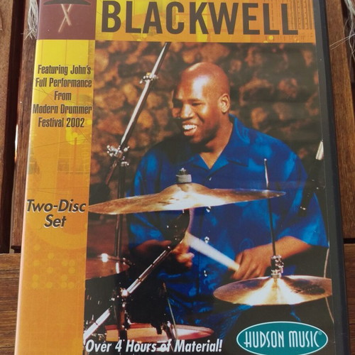 John Blackwell DVD (Technique, Grooving and Showmanship)_drums