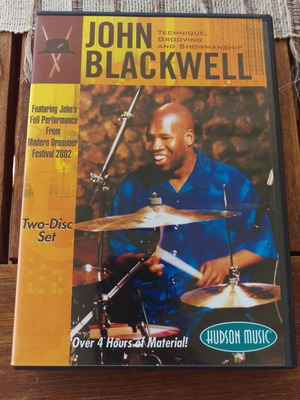John Blackwell DVD (Technique, Grooving and Showmanship)_drums
