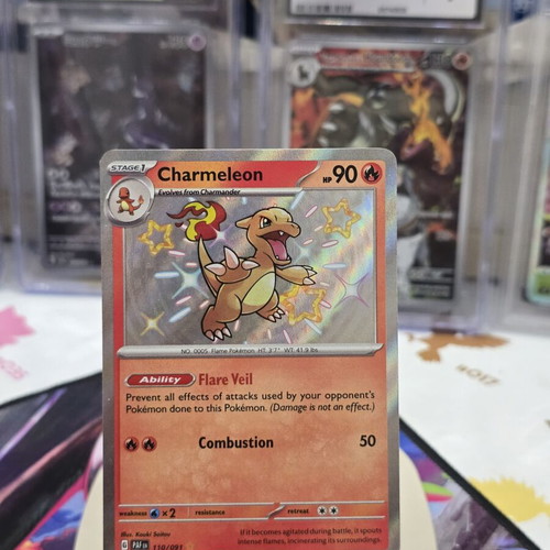 Charmeleon Pokemon card PAF 110