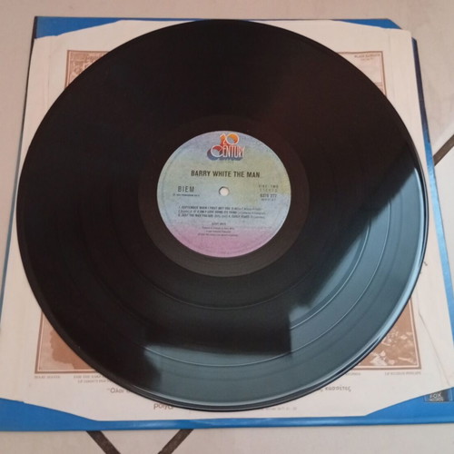 Barry White The Man vinyl record used, R&B / Soul