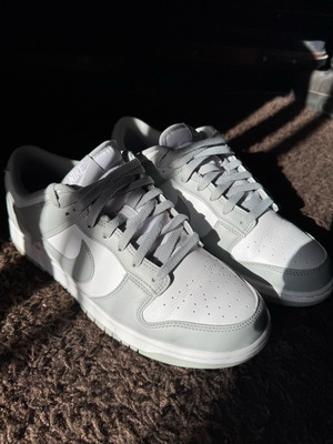 Nike Dunk Low Retro men's shoes size 45 white light smoke grey