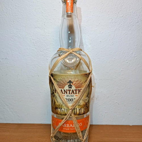 Plantation Barbados 2005 bottle used, empty