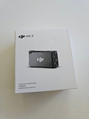 DJI Mic 3 Receiver νέος ασύρματος δέκτης ήχου