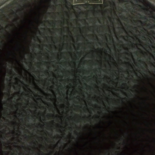 Brokers leather jacket used, black, size L