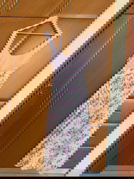 Milkwhite μίντι φόρεμα,μέγεθος M