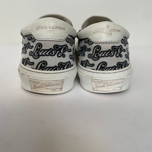 Louis Vuitton Trocadero slip on sneakers used, size 38, white