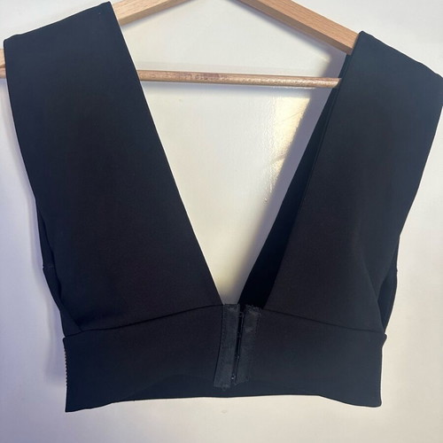 Evening top used, size S, black