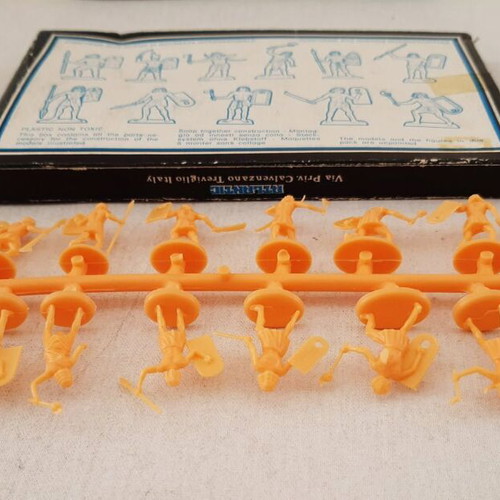 Atlantic The Egyptians No802 - No803 plastic figures HO scale used, 2 pieces