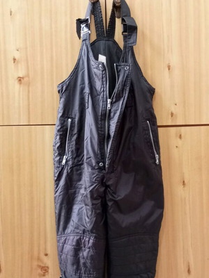 Children's winter black salopette like new