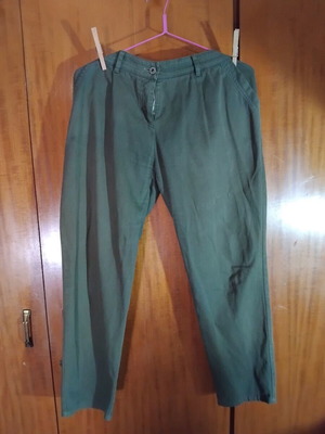 Helmi women's pants large used, khaki dark green