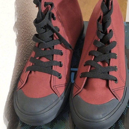 EMP R.E.D. Walk The Line sneakers red like new size 40