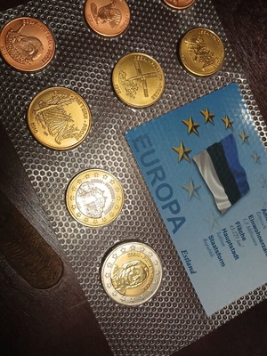 Probe Euro set Estonia 2010 like new