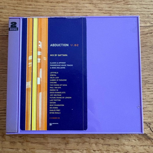 Abduction v.02Mix CD like new, progressive house/trance collection