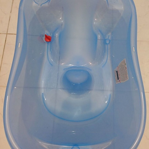 Okbaby Onda Light Blue Bathtub like new