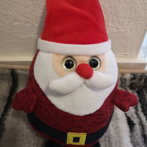 Plush Santa Claus used from Flying Tiger