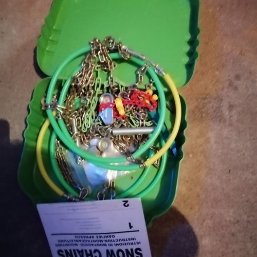 Snow chains 12mm new
