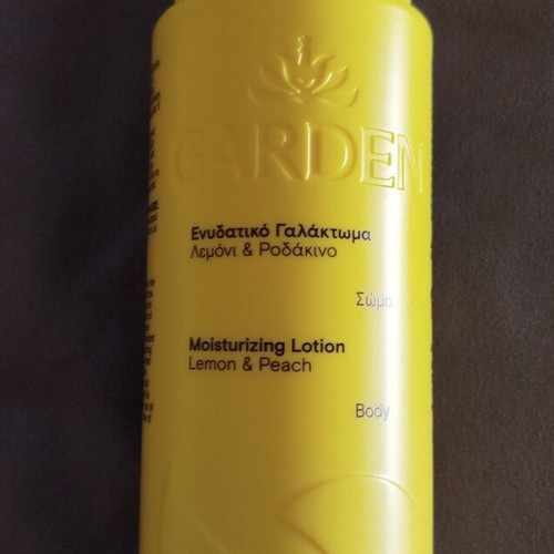 Garden body and hair care set new with lemon and peach scent