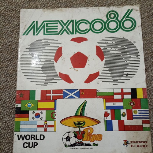 Panini Album Reprint used in poor condition