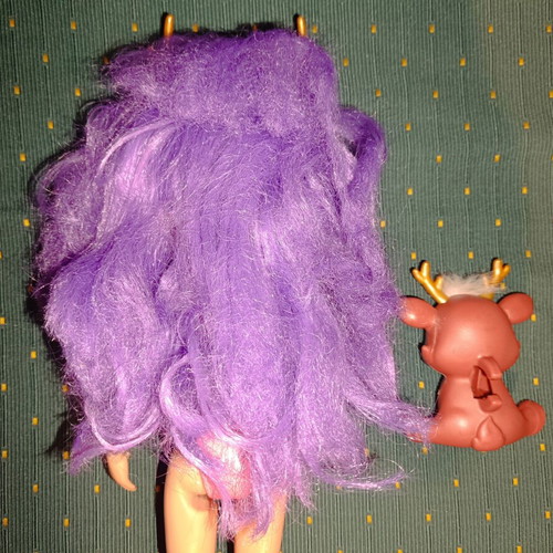 Enchantimals Danessa Deer doll with pet used