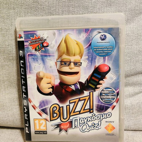 Buzz World Quiz PlayStation 3 like new