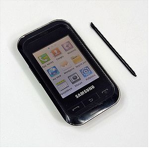 Samsung GT-C3300K Μαύρο Κινητό Τηλέφωνο Αφής Με Πενάκι Λειτουργικό