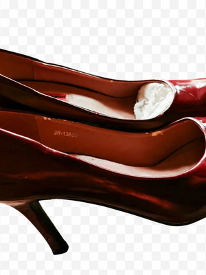 Riccardo Farini Burgundy Leather Heels, EU 39