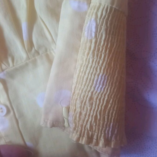 Zara women's top like new, yellow, size L
