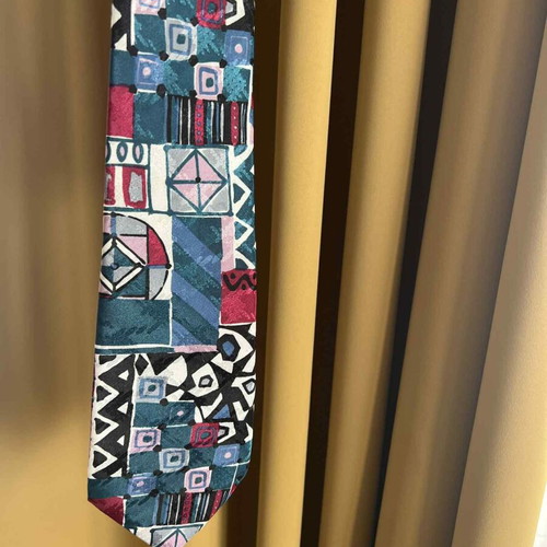 Umberto Balestra silk tie like new, multicolored