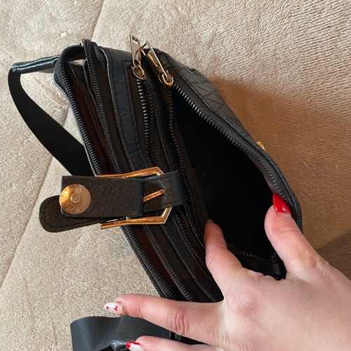 Banana bag used, black in perfect condition