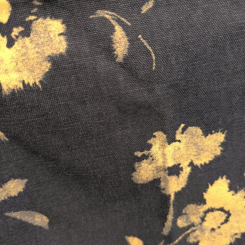 Decorative pillowcase like new, blue with flowers