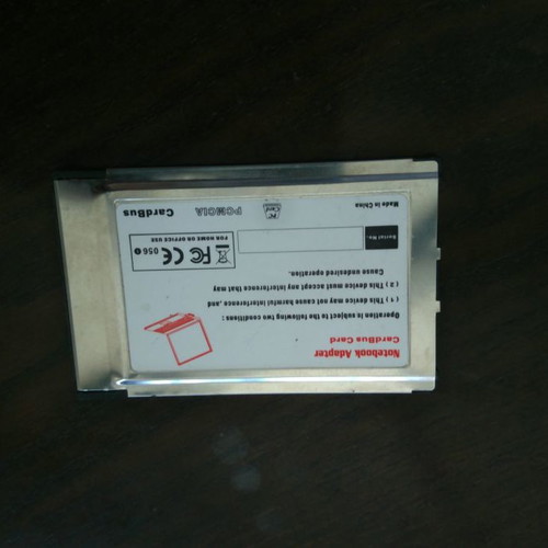Pcmcia USB 2.0 controller used with two USB ports for old laptops