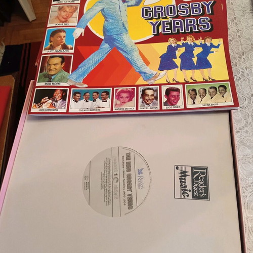 Bing Crosby Years box set of 8 CDs like new