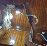 Table lamp handmade USB new, 37 cm