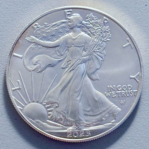 American Eagle Silver Coin 2023 1oz, like new, 999 silver