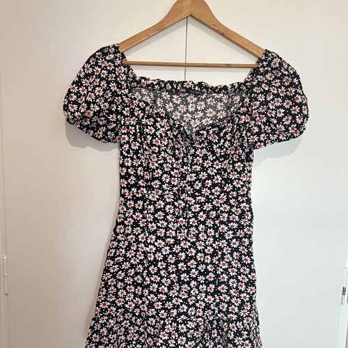 Zara mini floral dress size Small used