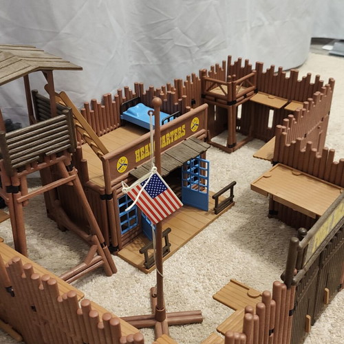 Playmobil Fort Bravo with extras used
