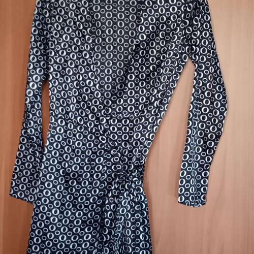 Northland small robe-dress, black and white